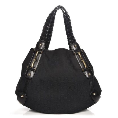 Gucci Monogram Medium Pelham Shoulder Bag Black 1 of 7