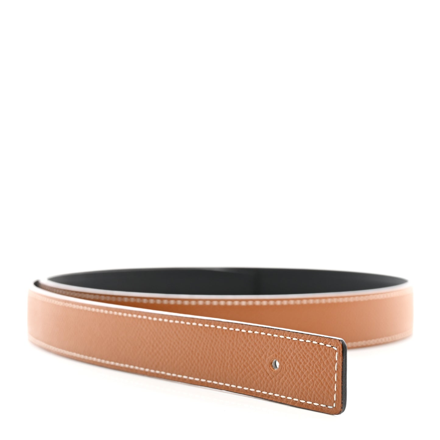 Swift Epsom 24mm Belt Strap 80 Black Gold