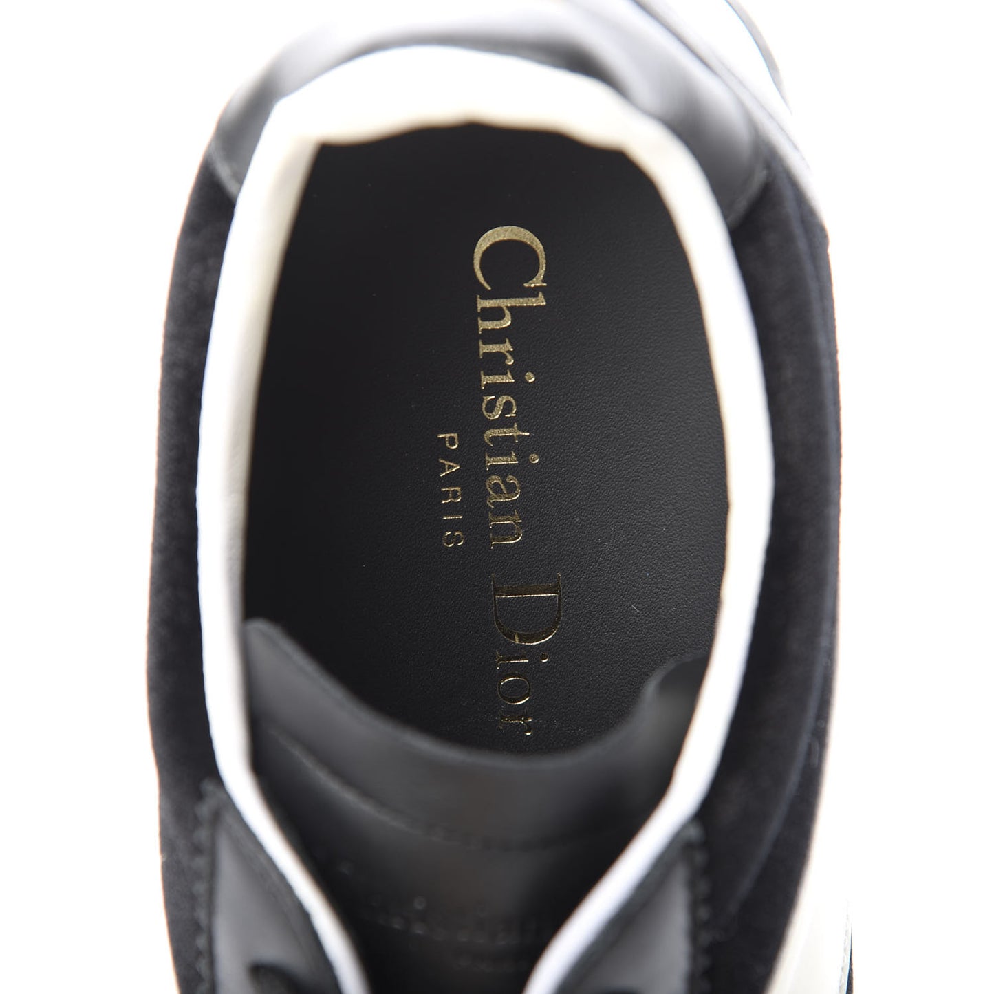 Velvet Mix Diorun Sneakers 36 Black Off White