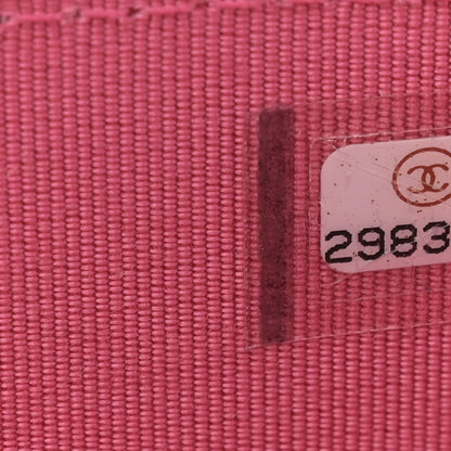 Chanel Caviar Quilted Small Vanity Case With Chain Pink 7 of 11