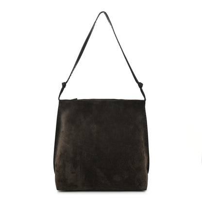 The Row Suede Wander Bag Brown 1 of 9