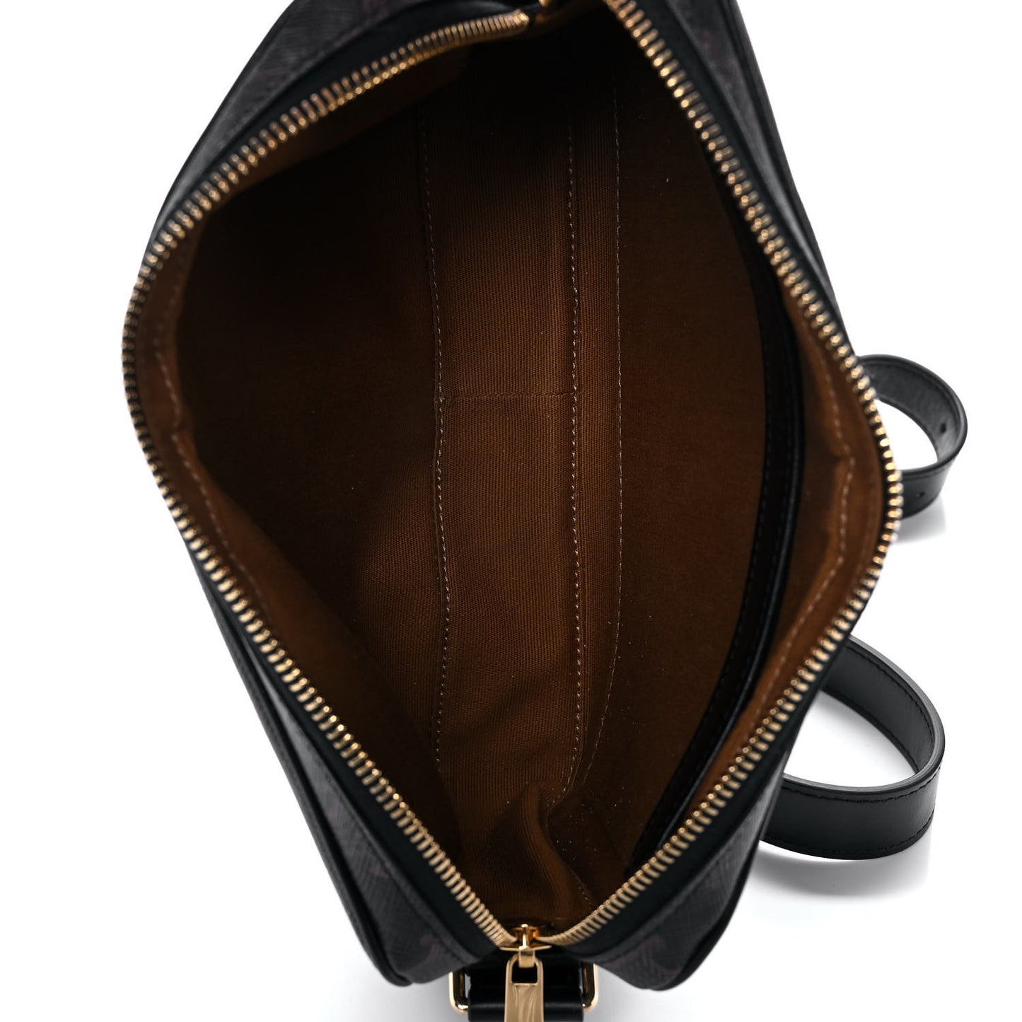 Triomphe Canvas Medium Messenger Bag Black