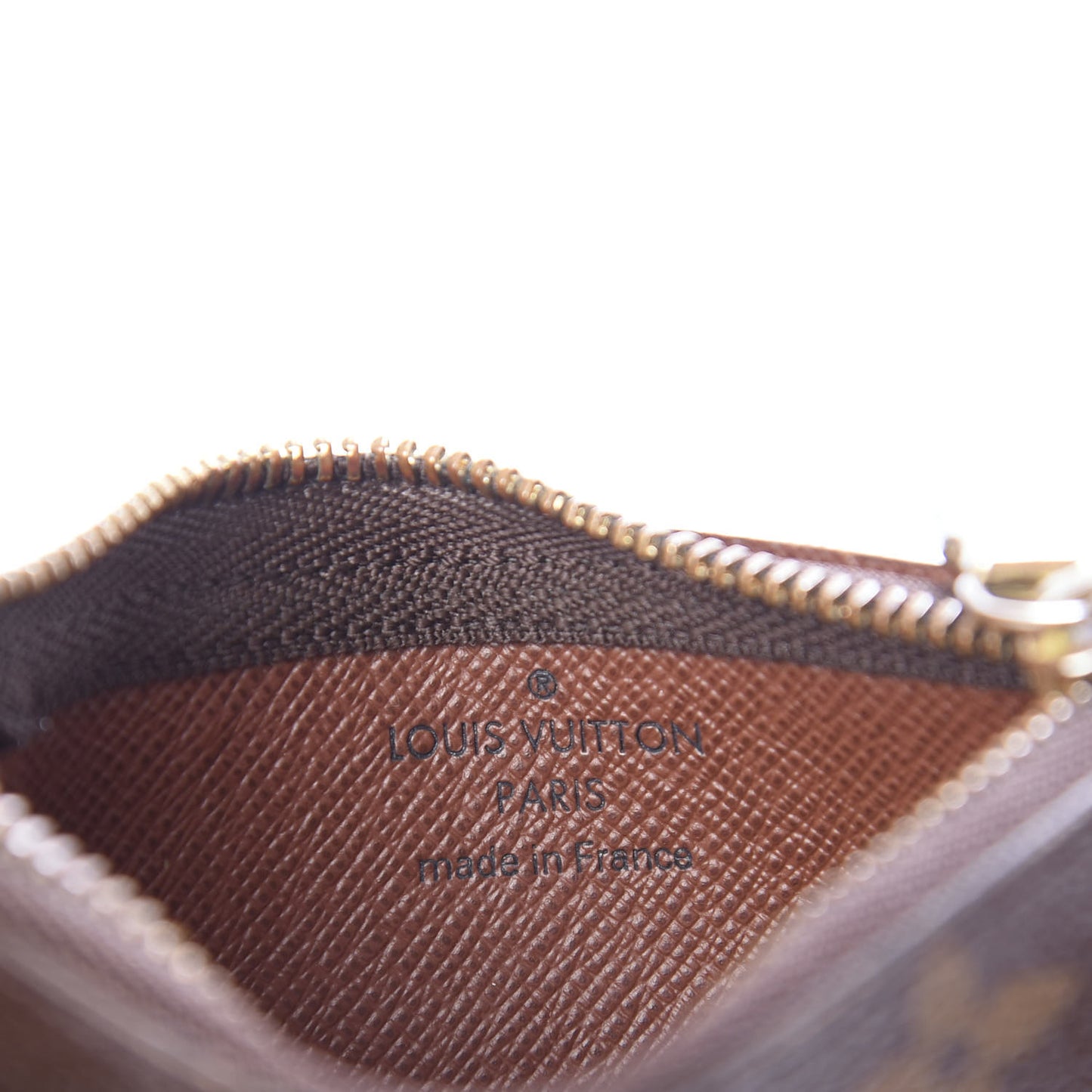 Monogram Key Pouch