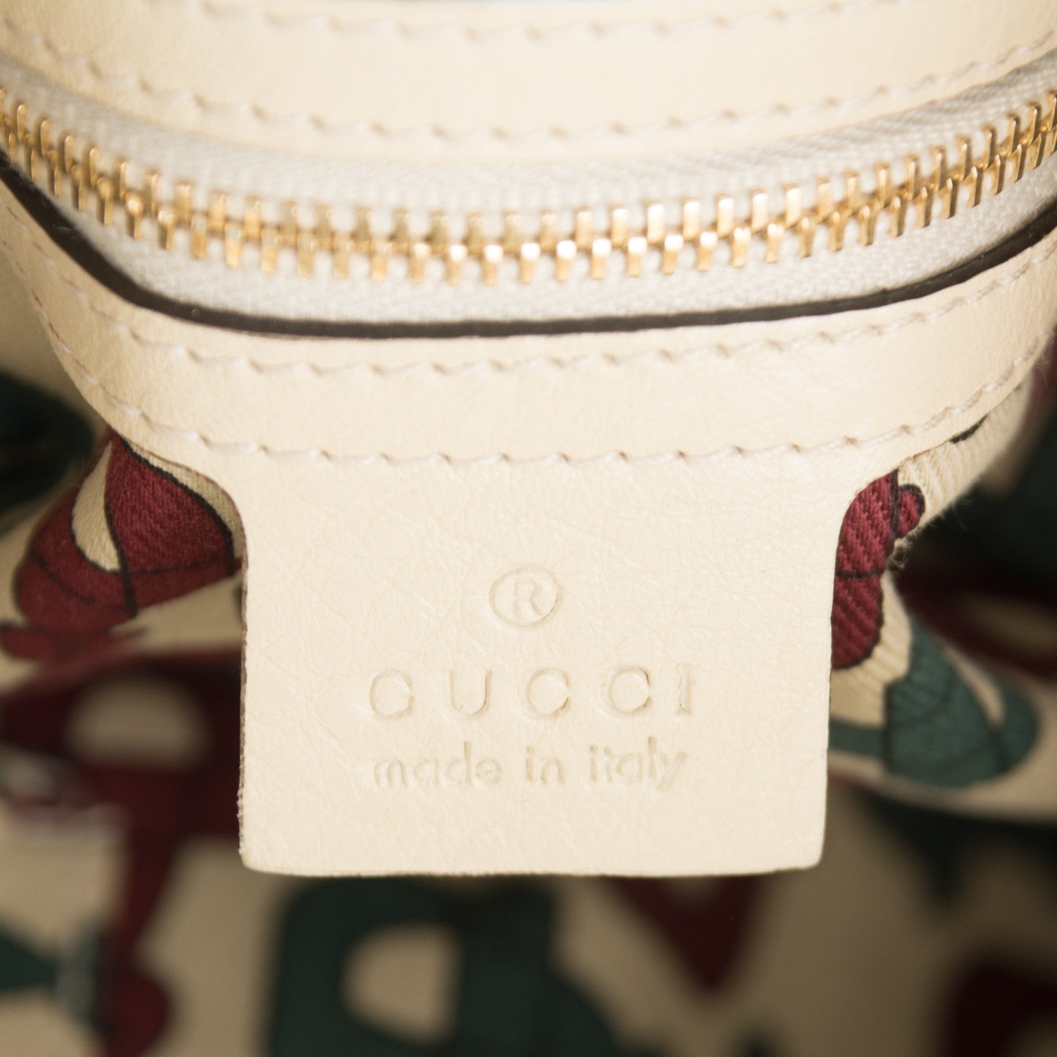 Gucci Calfskin Large Indy Top Handle Hobo Off White 6 of 7