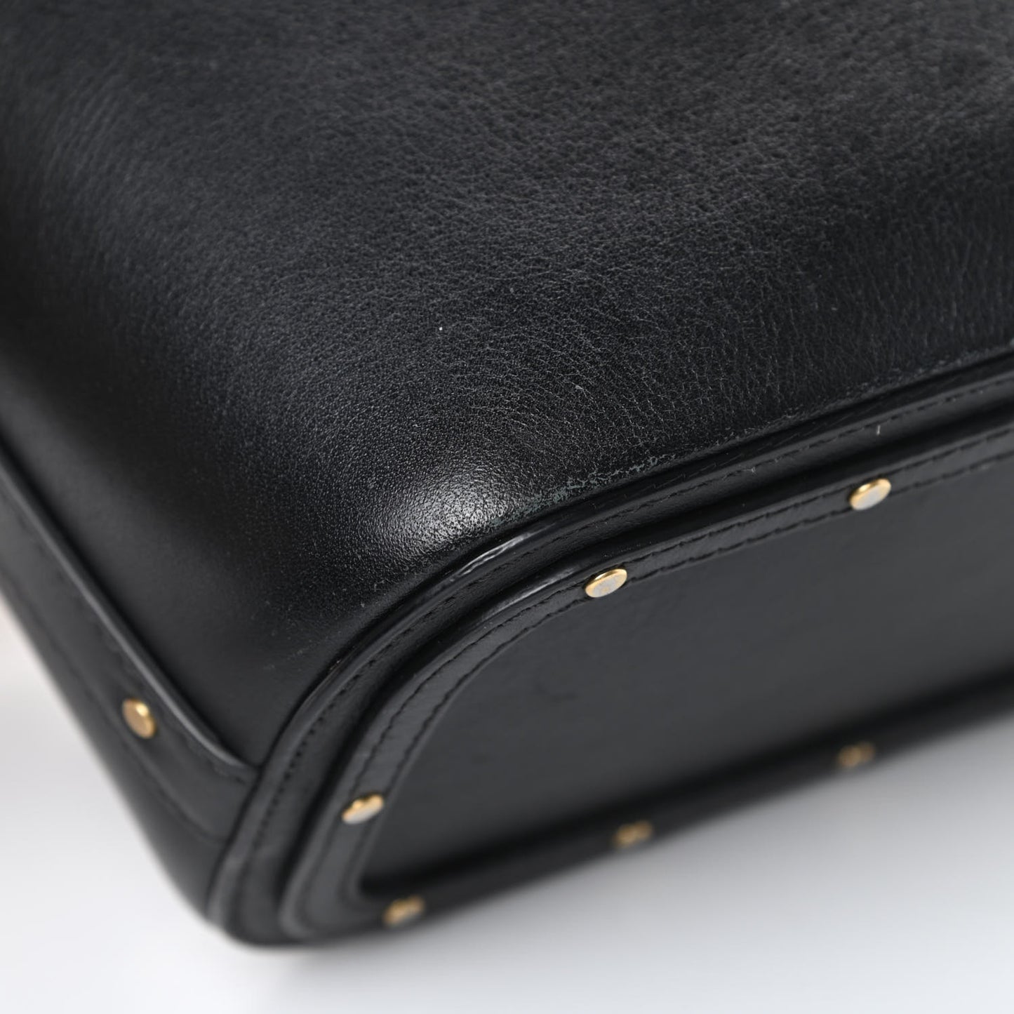 Smooth Calfskin Small Roy Bucket Bag Black
