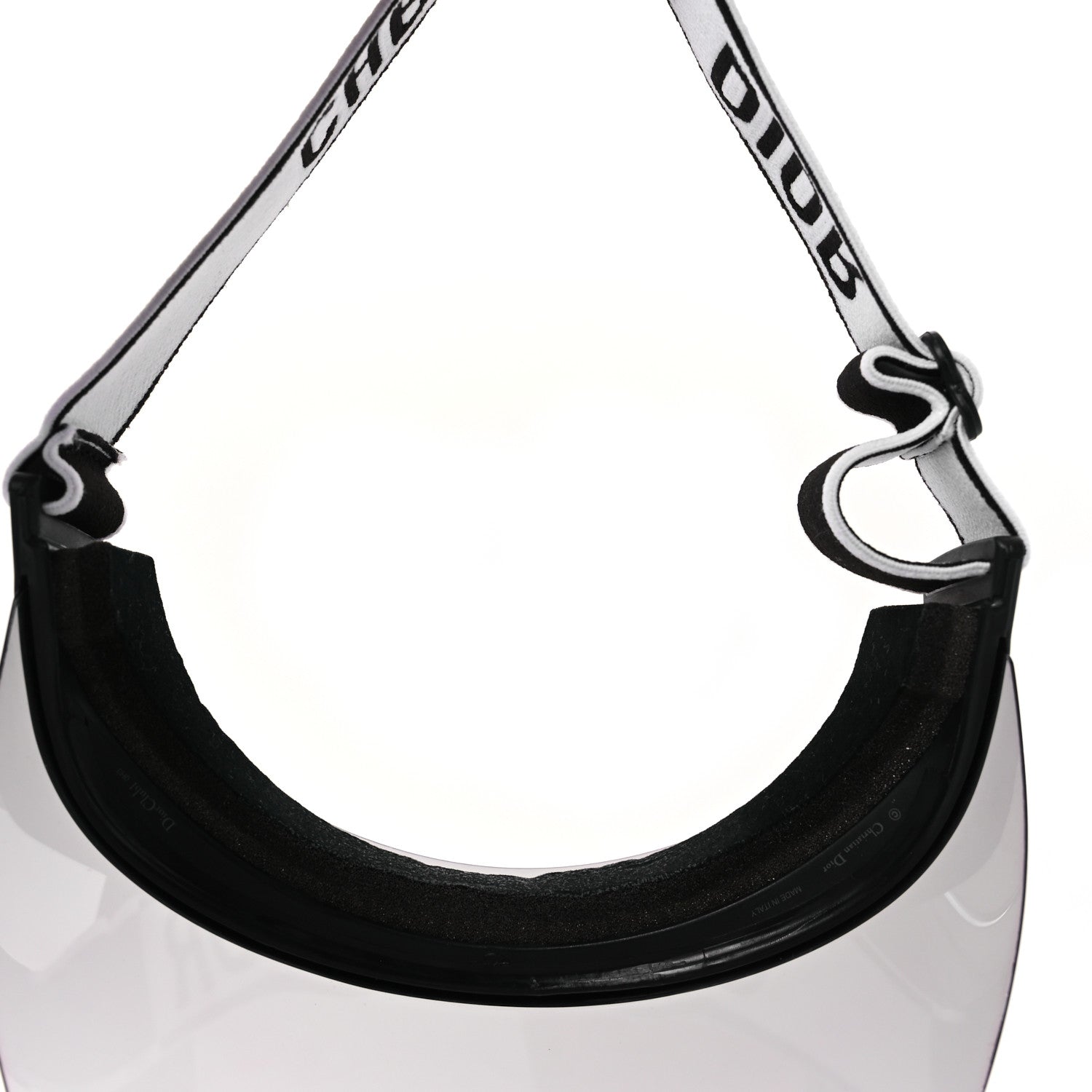 Christian Dior Mirrored DiorClub1 Sun Visor Black 6 of 10