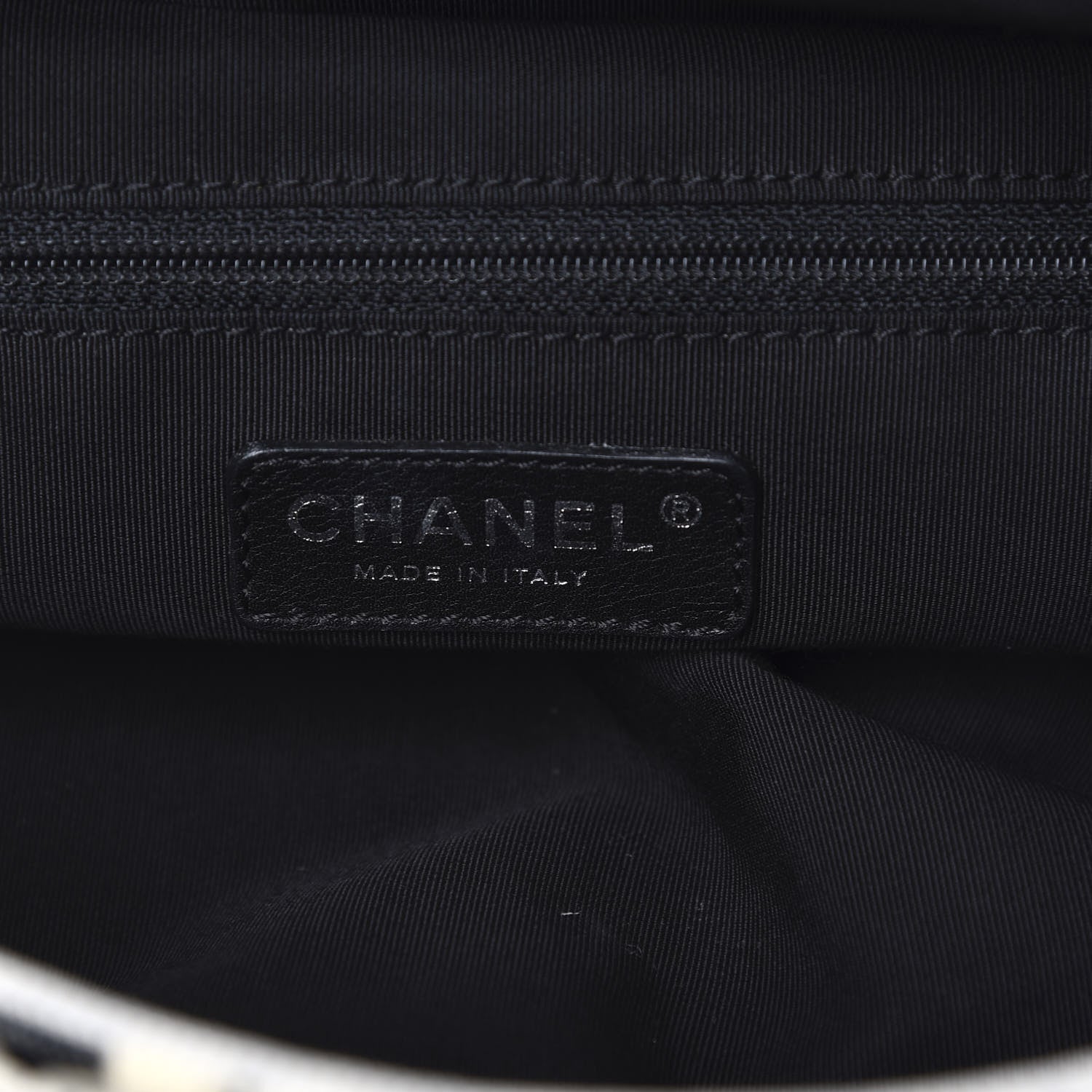 Chanel Velour Camellia Print Frame Bag White 6 of 11