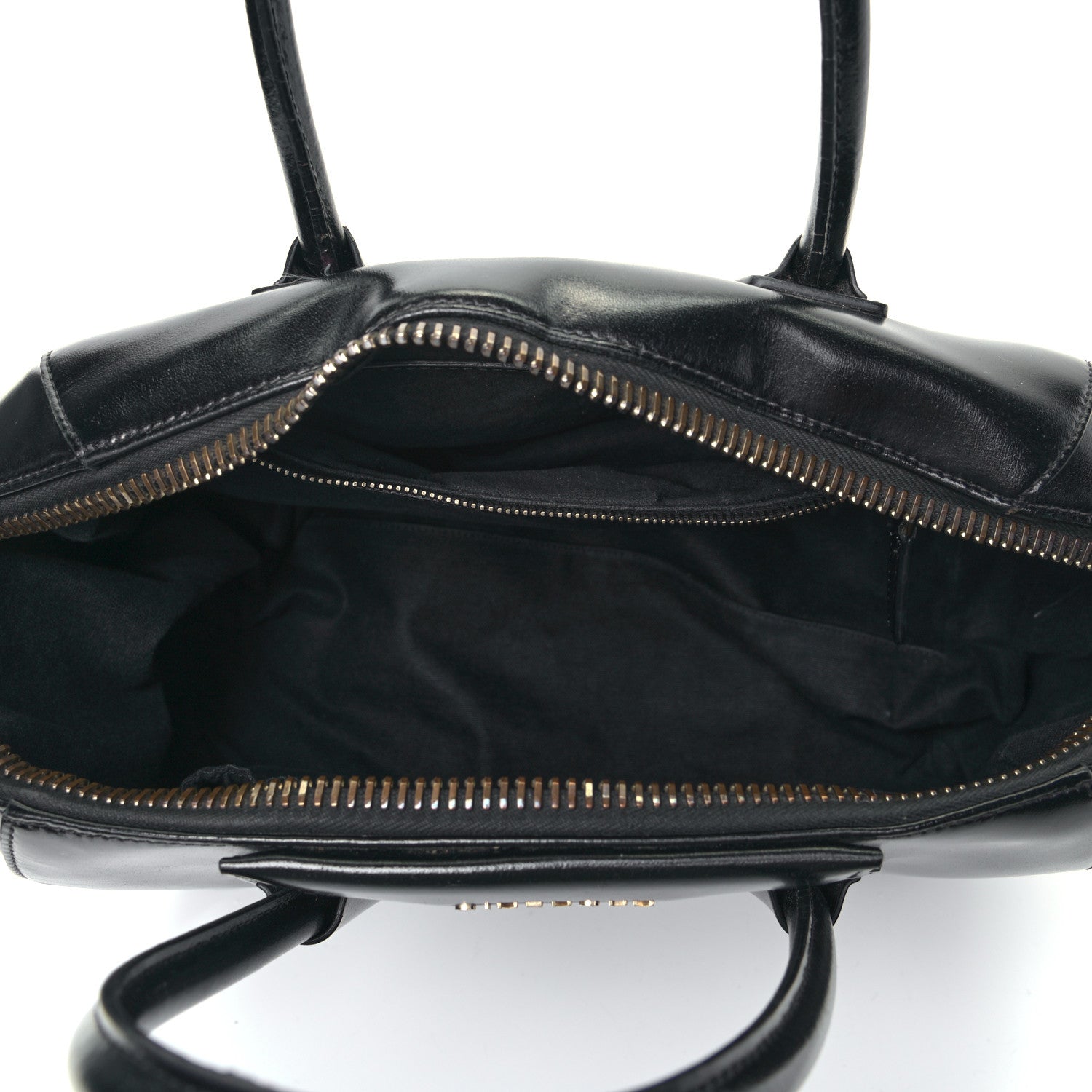 Givenchy Shiny Lord Calfskin Medium Antigona Black 4 of 5