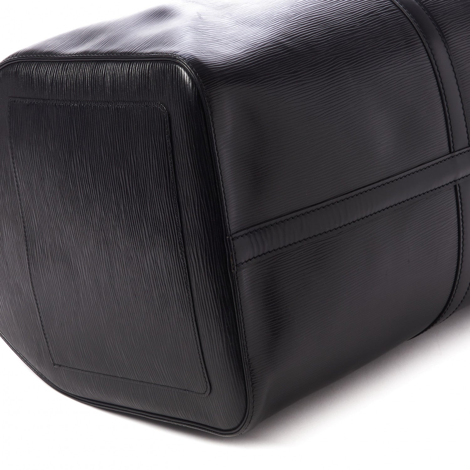 Louis Vuitton Epi Keepall 60 Black 5 of 9