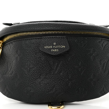 Louis Vuitton LOUIS VUITTON Empreinte BumBag Black 7 of 9