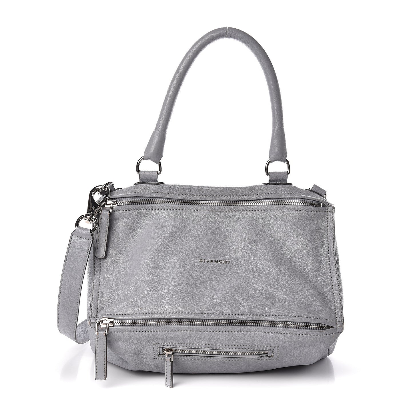 Sugar Goatskin Medium Pandora Pearl Grey