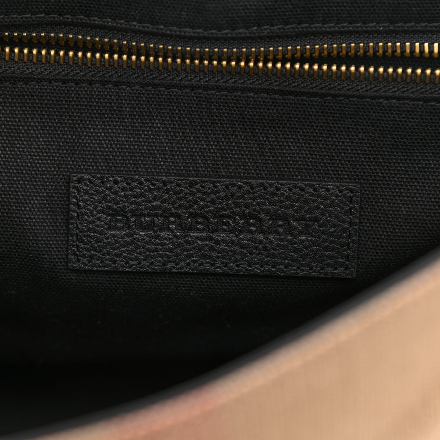 Canvas Mega Check Small Baildon Messenger Bag Black