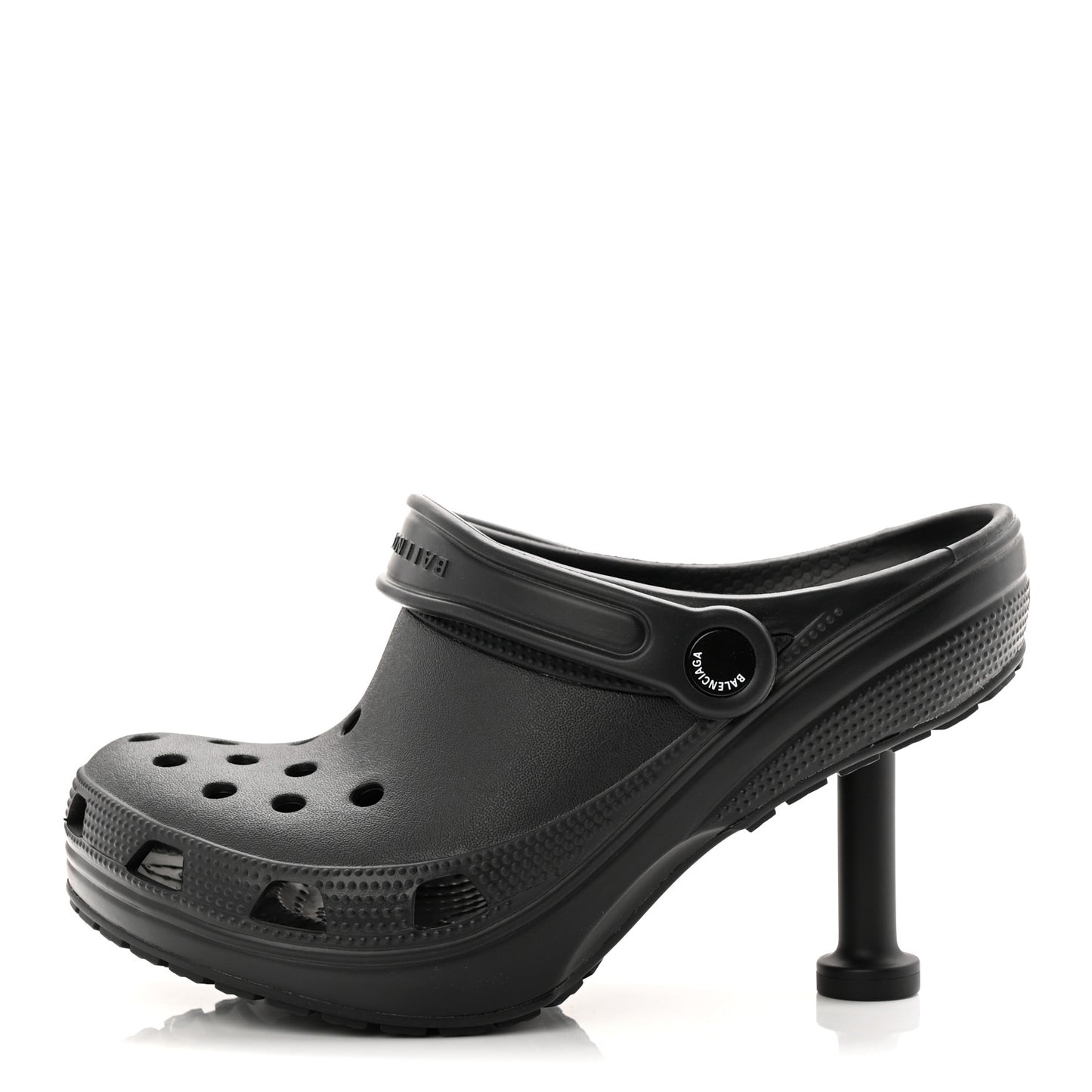 X CROCS Rubber Womens Madame 80 Sandals 37 Black