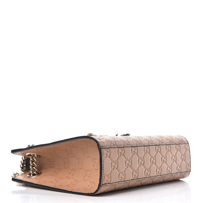 Gucci Guccissima Small Emily Chain Shoulder Bag Camelia 4 of 9