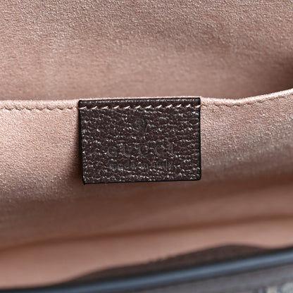 Gucci GG Supreme Monogram Web Ophidia Pouch Brown 6 of 12