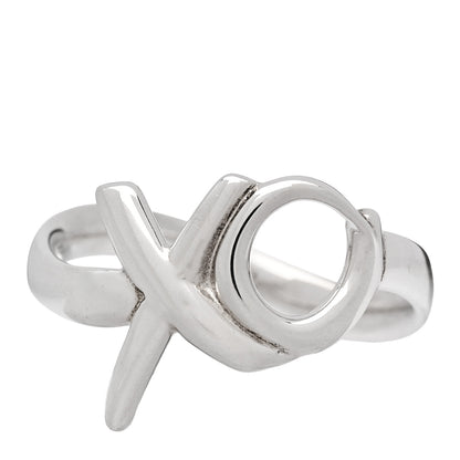 Tiffany Sterling Silver Paloma Picasso XO Ring 48 4.5 1 of 5