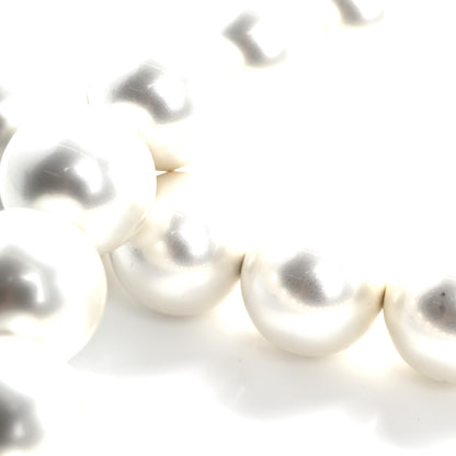 Chanel Calfskin Quilted Mini Maxi Pearls Wallet On Chain WOC Black 11 of 11