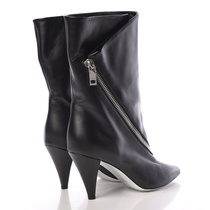 Givenchy Calfskin Botte Show 80 Ankle Bootie 37.5 Black 4 of 11