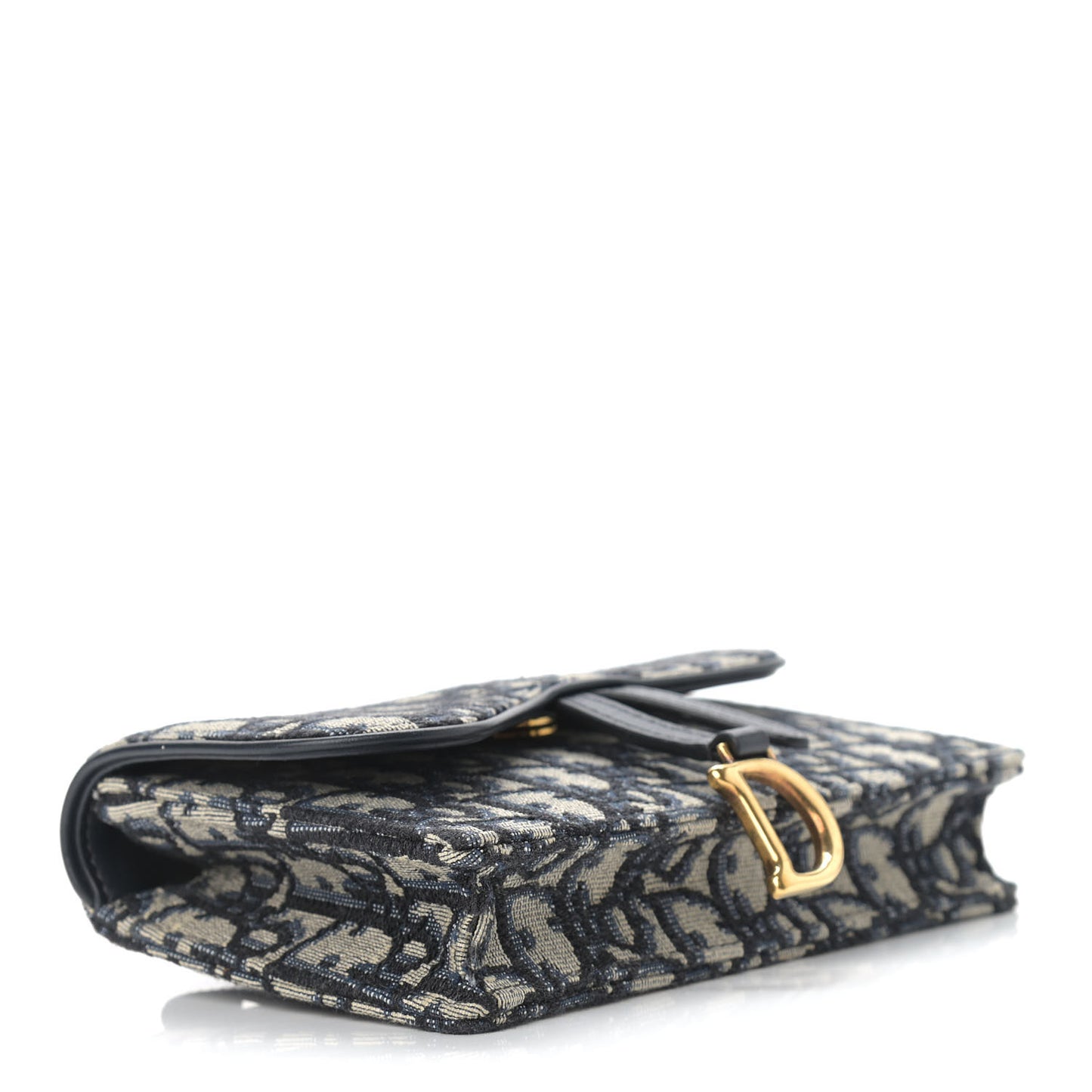Oblique Saddle Belt Bag Blue