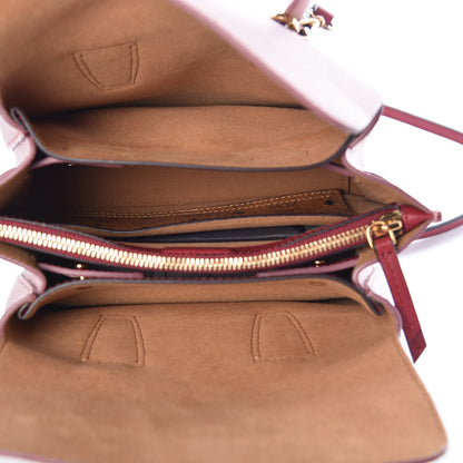 MCM Grained Calfskin Mini Milla Tote Pale Mauve 5 of 7