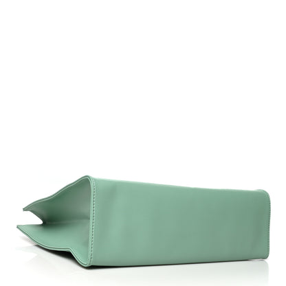 Telfar Vegan Leather Medium Shopping Bag Sage 4 of 10