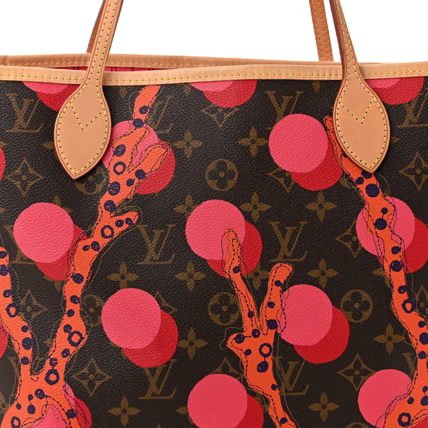 Louis Vuitton Monogram Ramages Neverfull MM 9 of 11