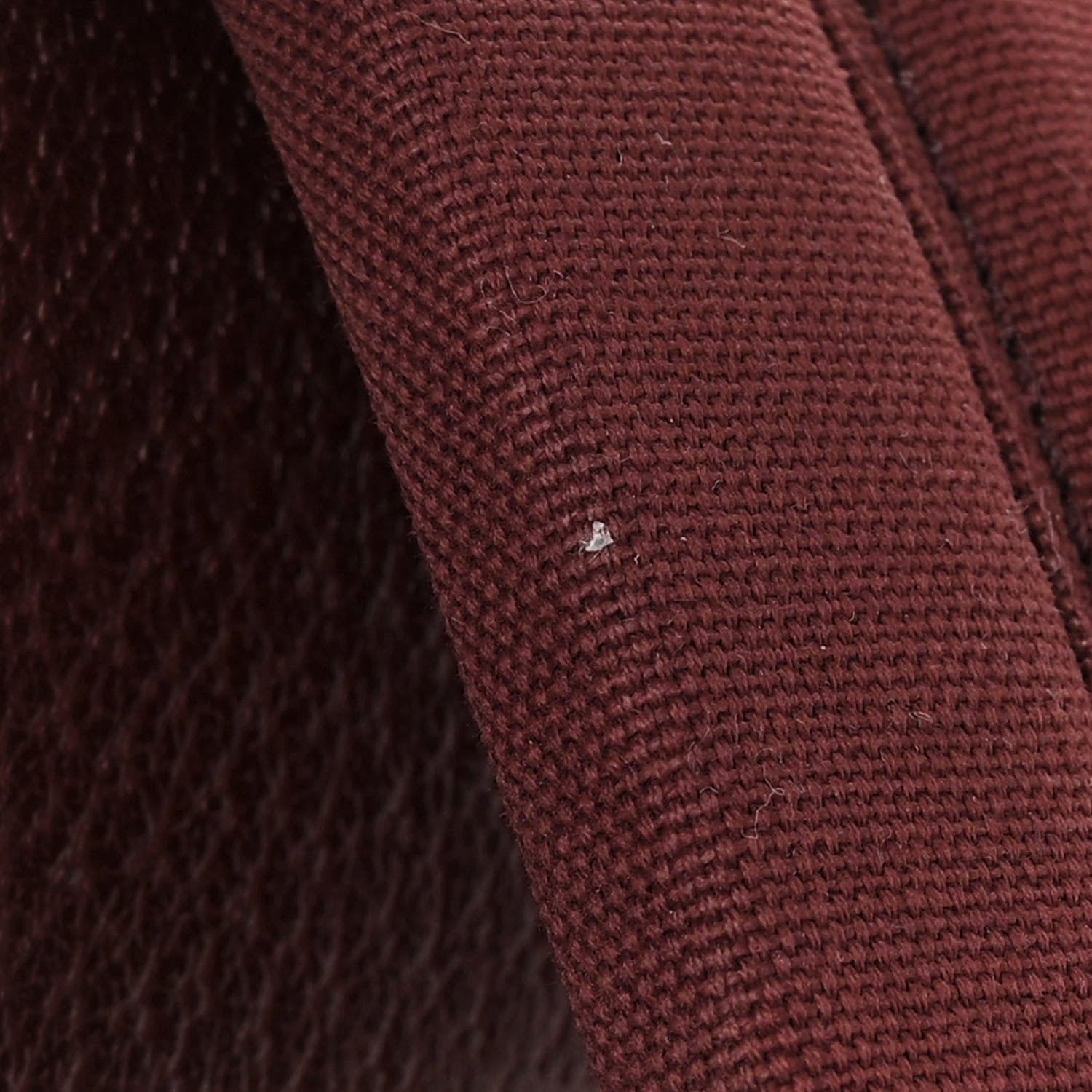 Gucci GG Monogram Script Logo Large Double Pocket Backpack Sahara Rubino Bordeaux 11 of 14