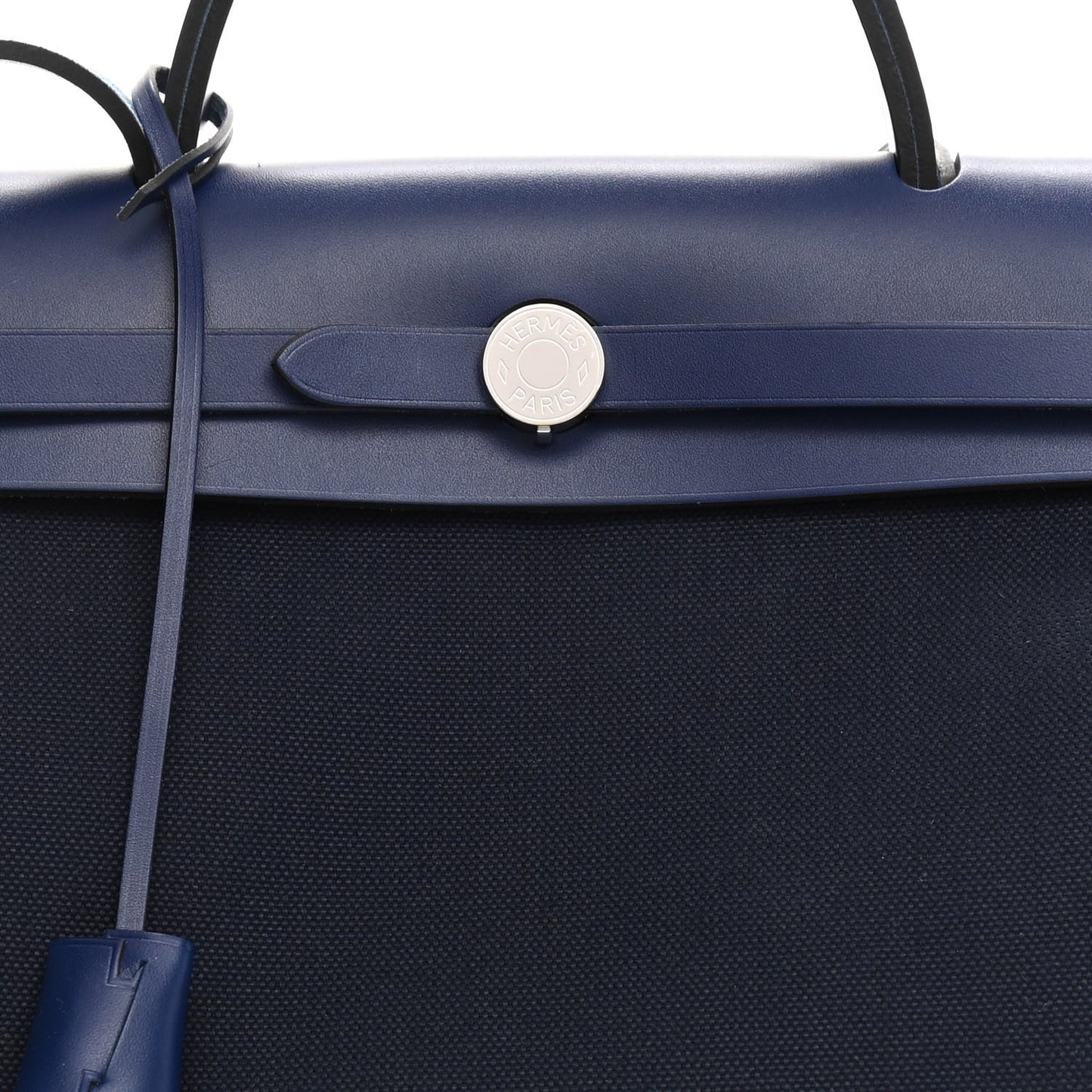 Military Toile Vache Hunter Herbag Zip 31 PM Bleu Marine Bleu Saphir