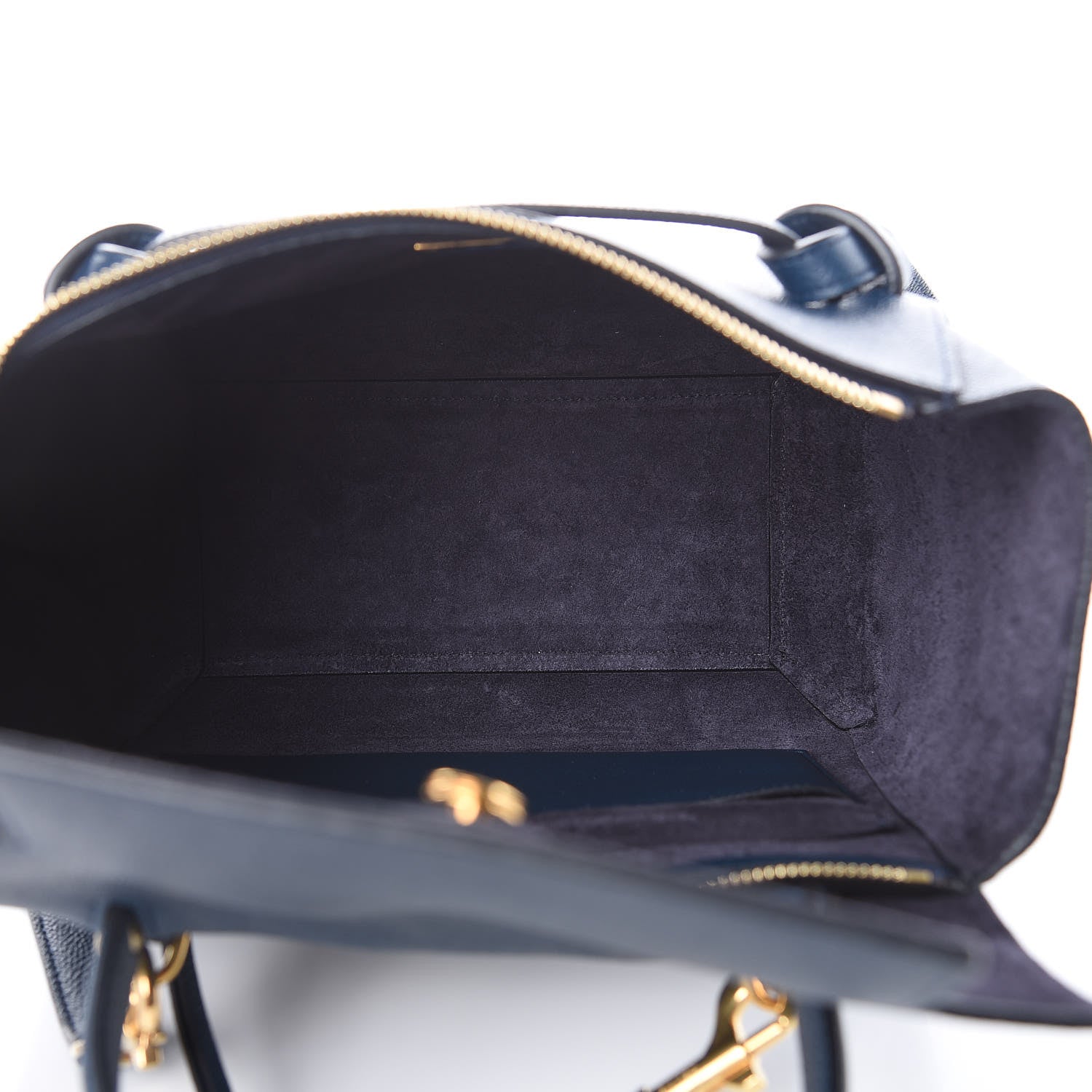 Celine Baby Grained Calfskin Micro Belt Bag Deepsea 5 of 10
