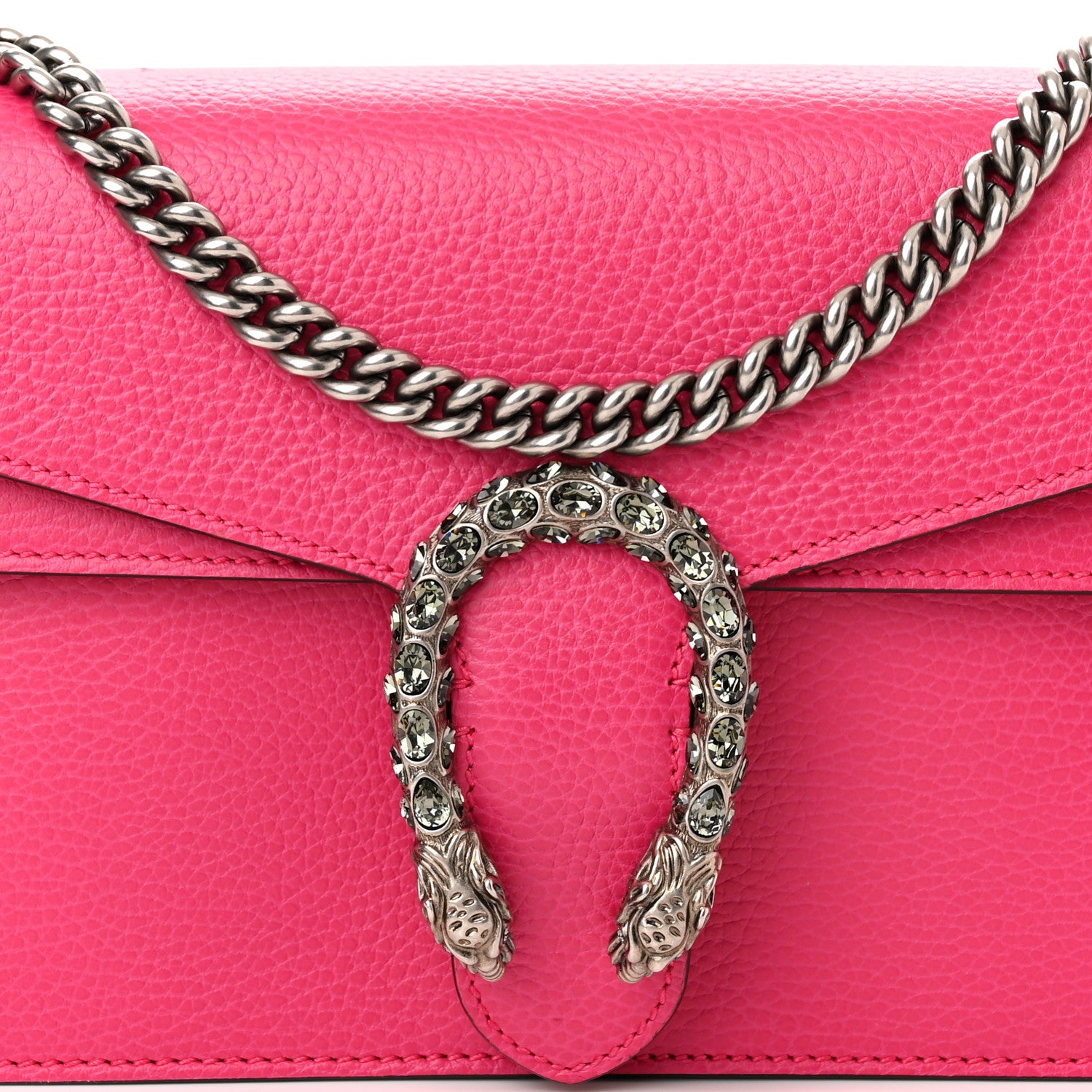 Gucci Dollar Calfskin Small Dionysus Shoulder Bag Box Pink 8 of 10