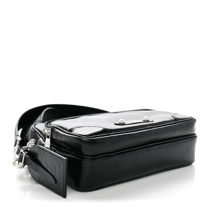 Louis Vuitton Calfskin Nil City Shoulder Bag Night Black 4 of 10