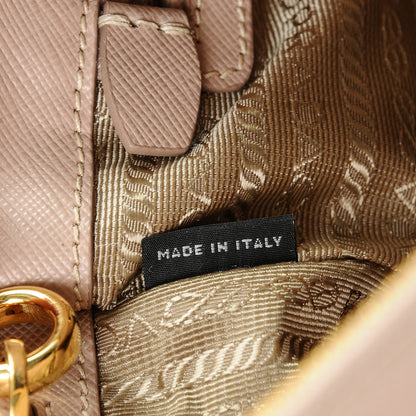Prada Saffiano Medium Galleria Double Zip Tote Cammeo 7 of 8