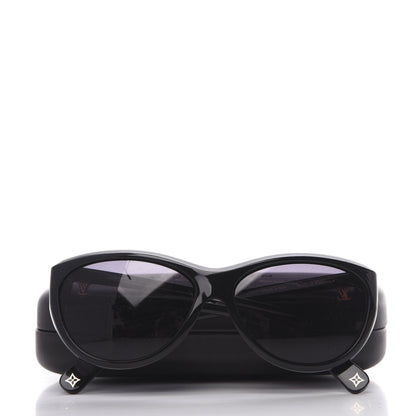 Louis Vuitton Acetate Cat Eye Flore Sunglasses Z0449W Black 8 of 8