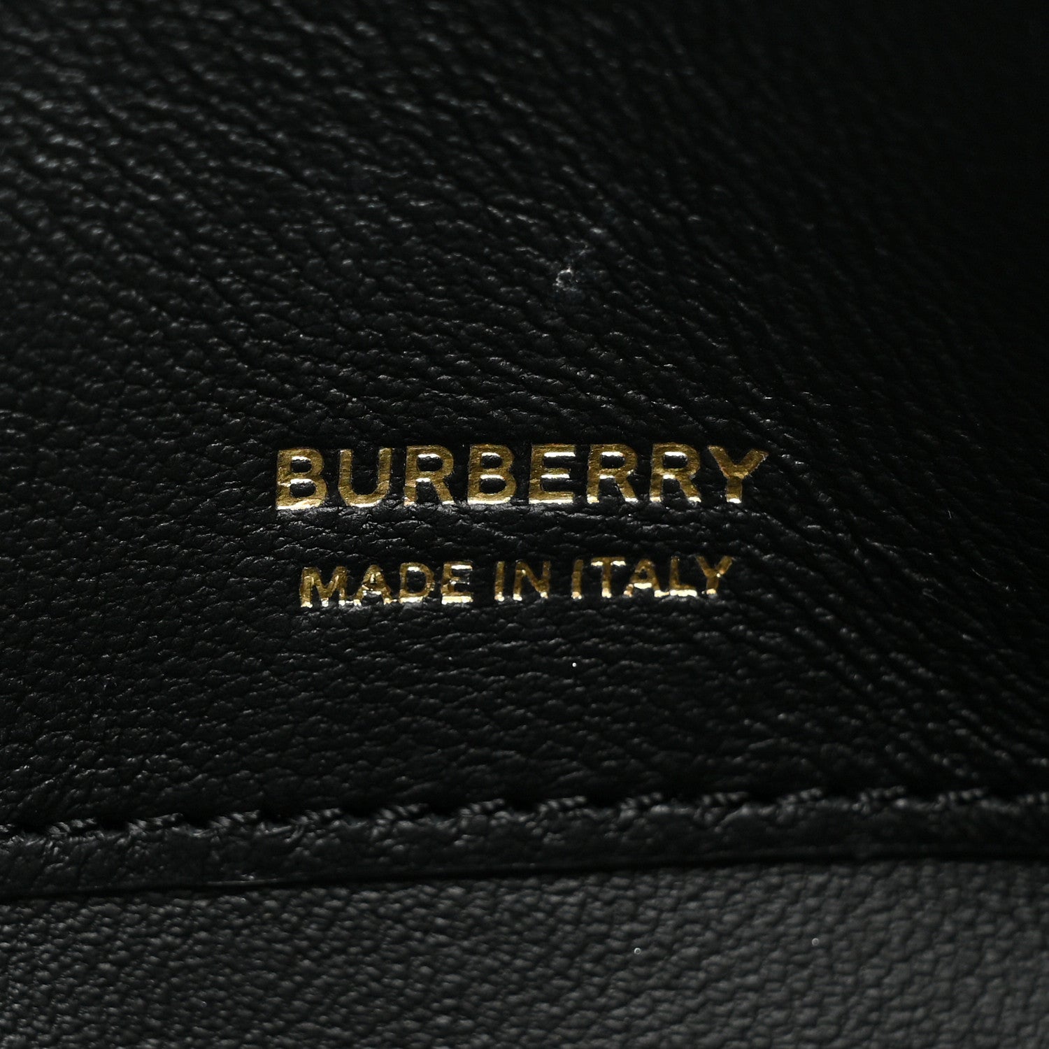Burberry Lambskin Quilted Olympia Pouch Black 6 of 9