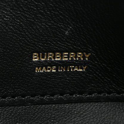 Burberry Lambskin Quilted Olympia Pouch Black 6 of 9