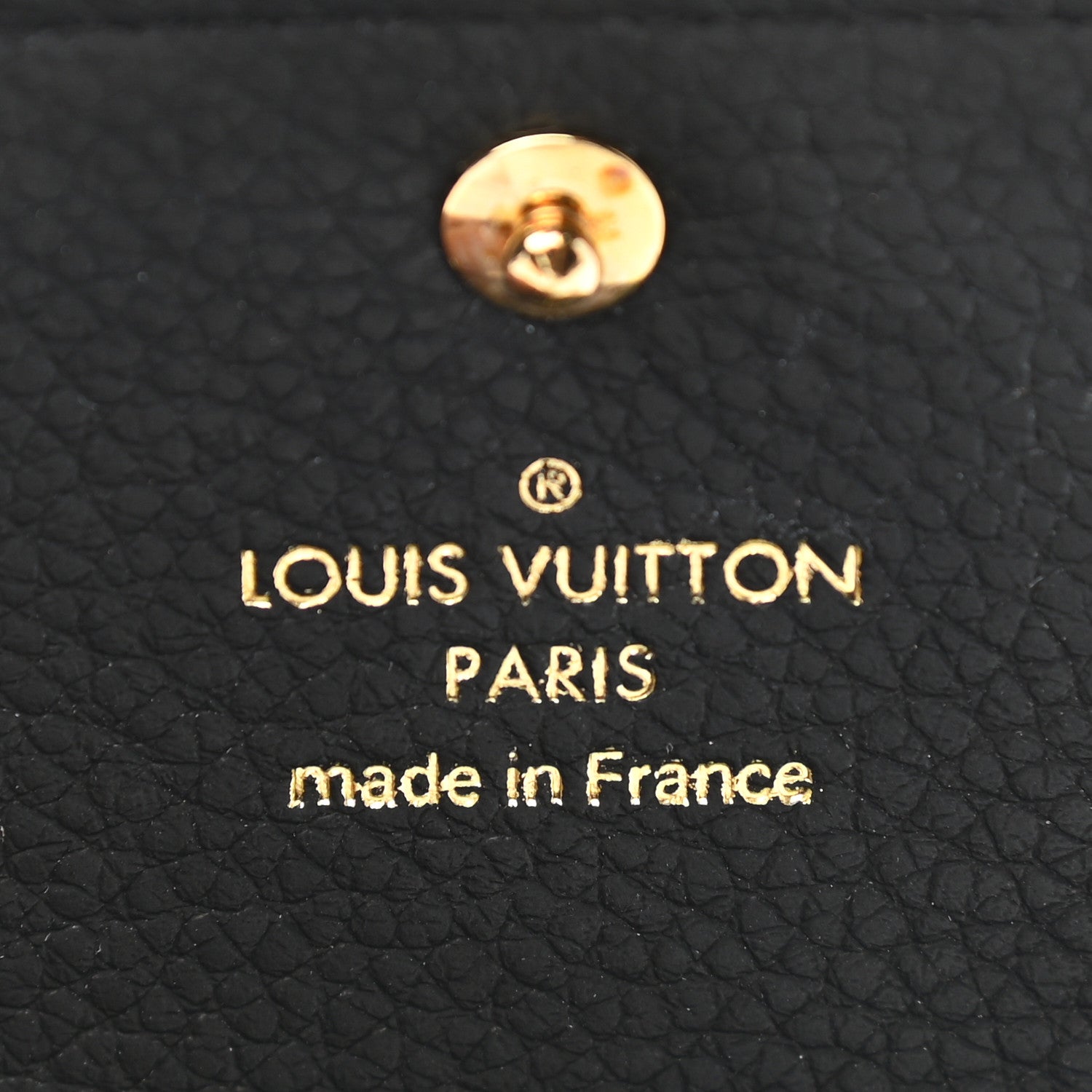 Louis Vuitton Empreinte Business Card Holder Black 6 of 6