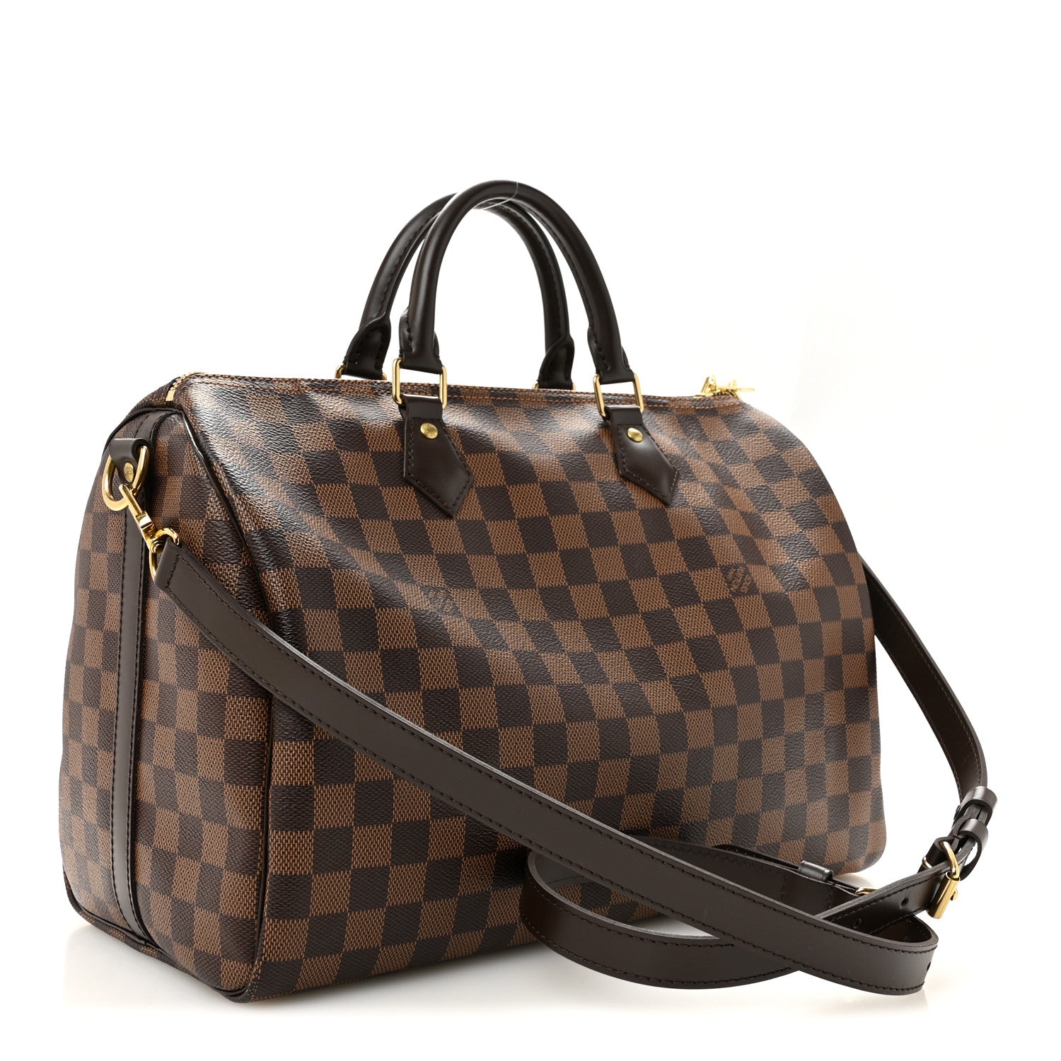 Louis Vuitton Damier Ebene Speedy Bandouliere 35 3 of 13