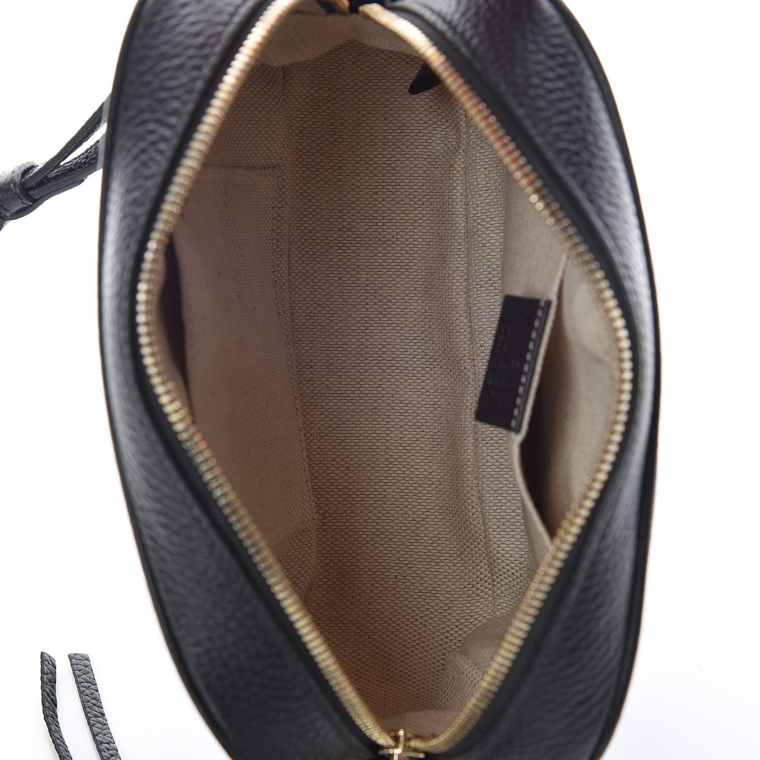 Gucci Pebbled Calfskin Small Soho Disco Bag Black 5 of 7