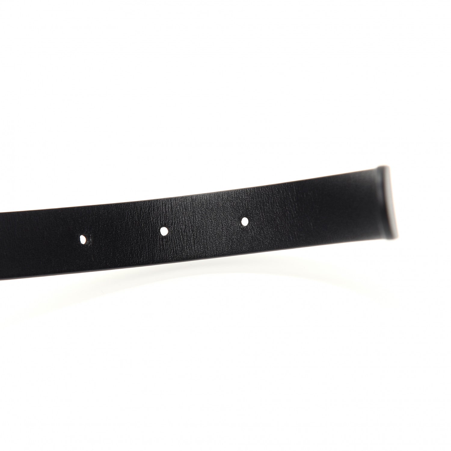 Chanel Calfskin Crystal CC Belt 85 34 Black 3 of 6
