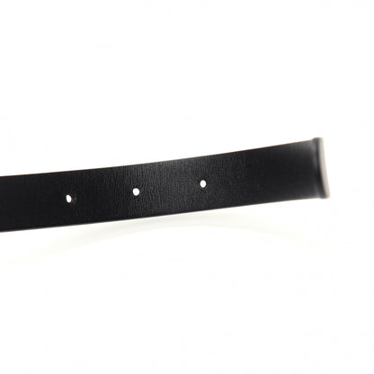 Chanel Calfskin Crystal CC Belt 85 34 Black 3 of 6