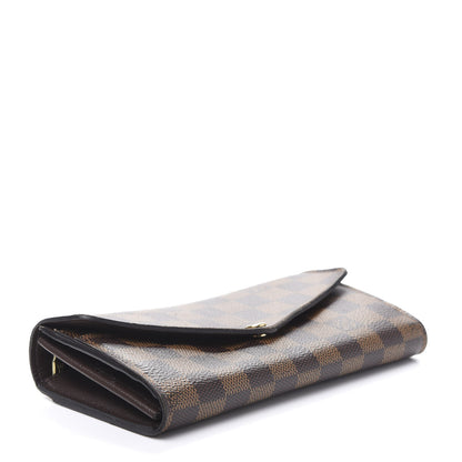 Louis Vuitton Damier Ebene Sarah Wallet NM 4 of 9