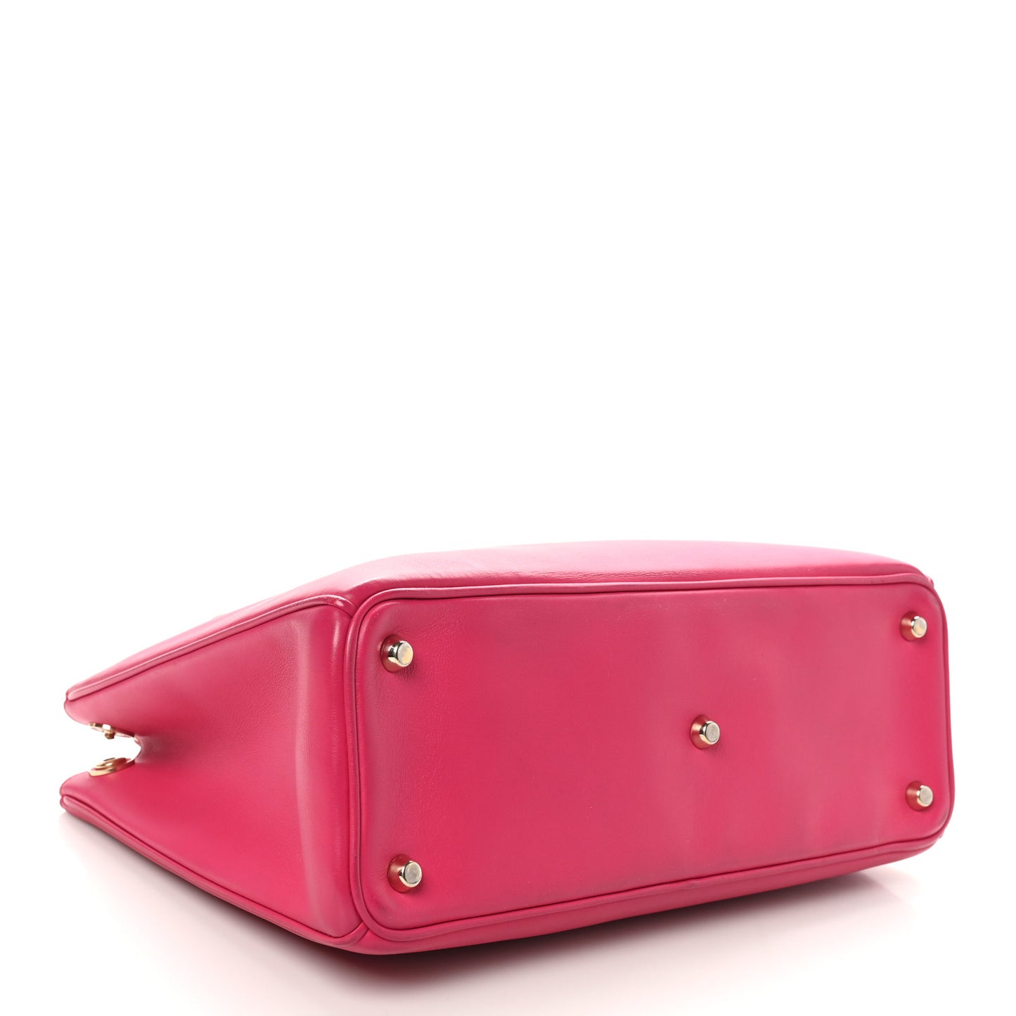 Smooth Calfskin Medium Diorissimo Tote Fuchsia