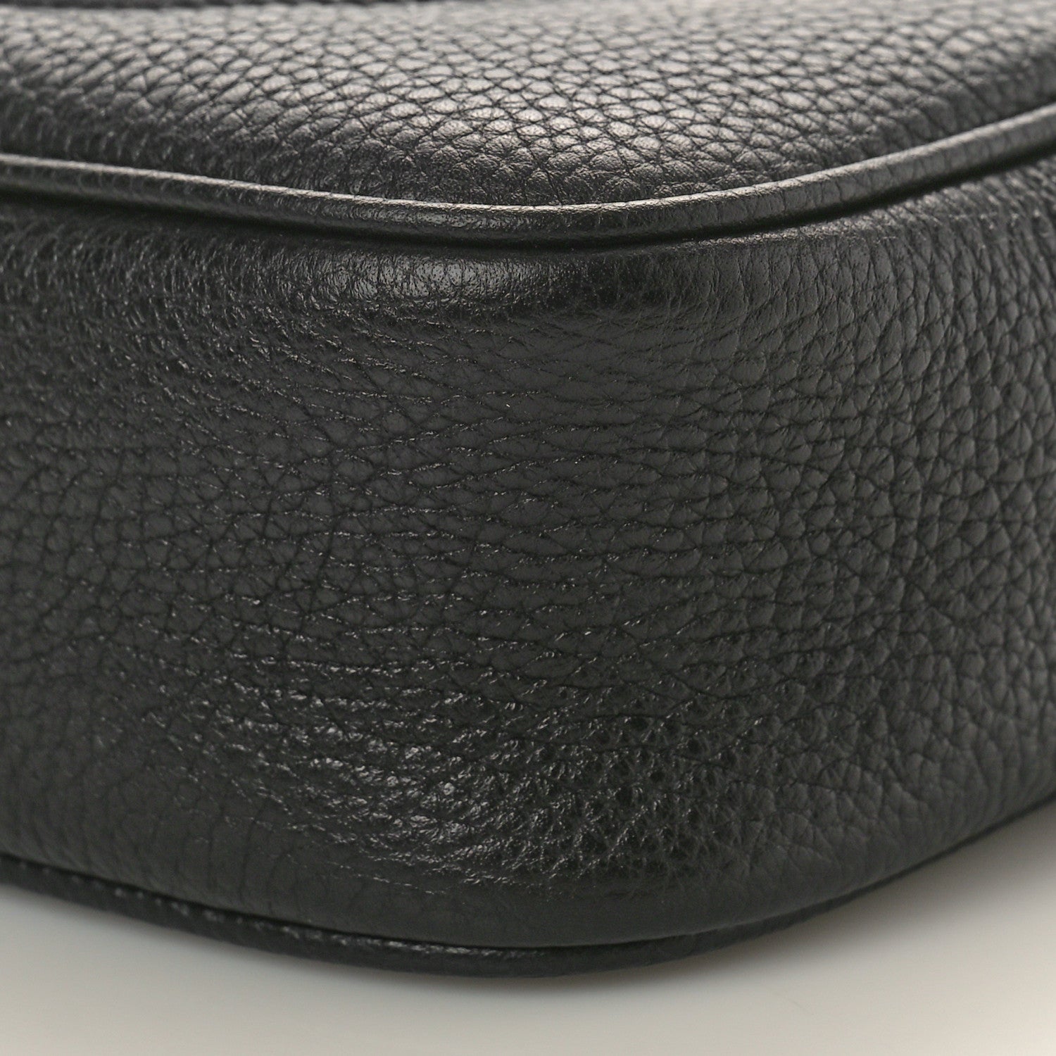 Gucci Pebbled Calfskin Mini Soho Disco Bag Black 11 of 11