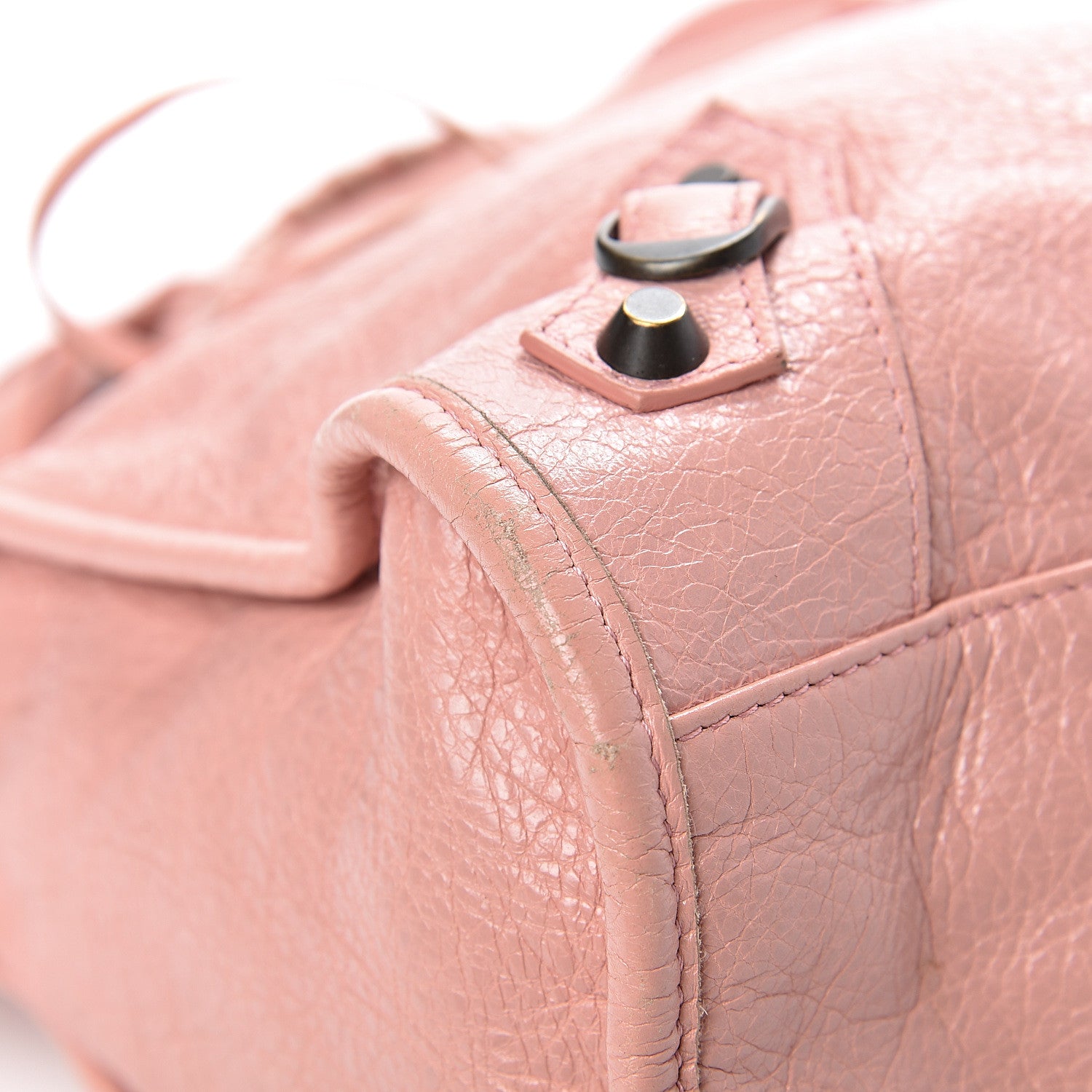 Balenciaga Agneau Classic Hardware City Rose Peche 8 of 12