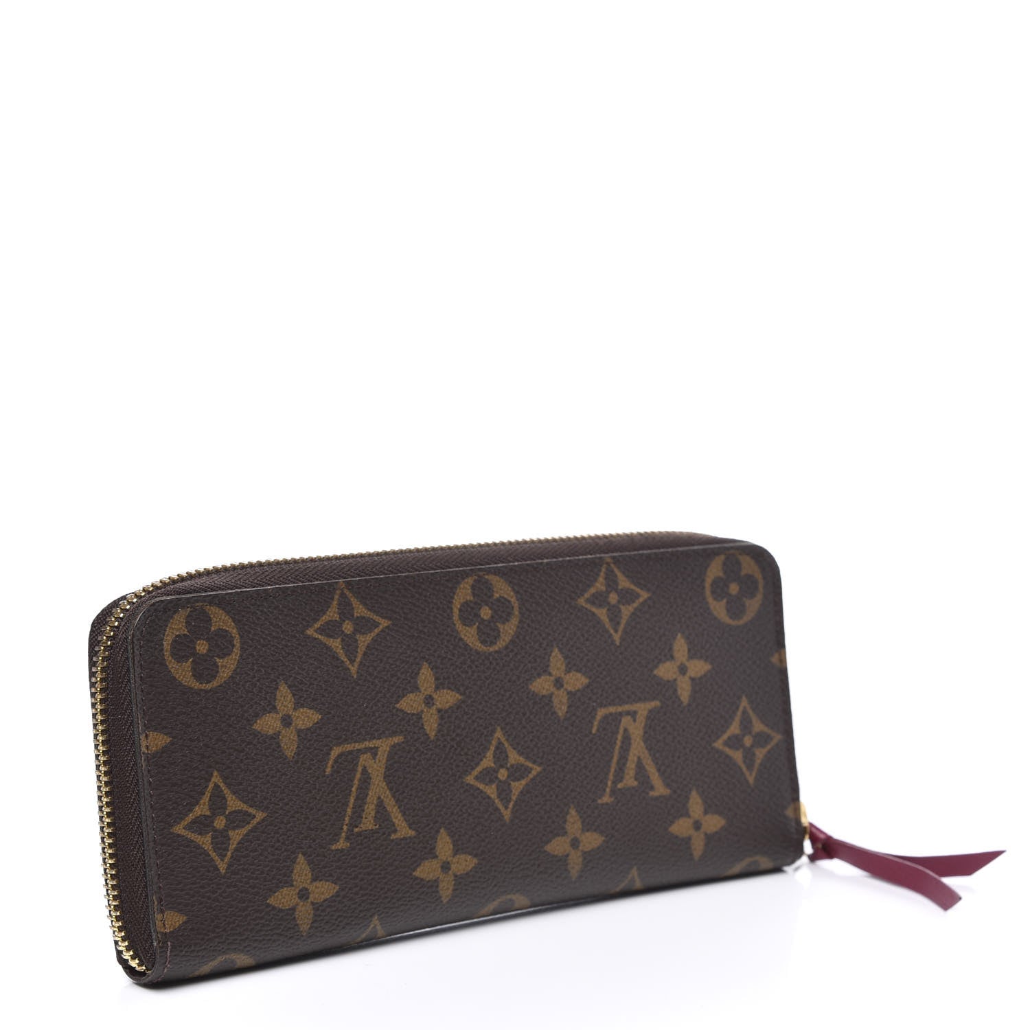 Louis Vuitton Monogram Clemence Wallet Fuchsia 2 of 7