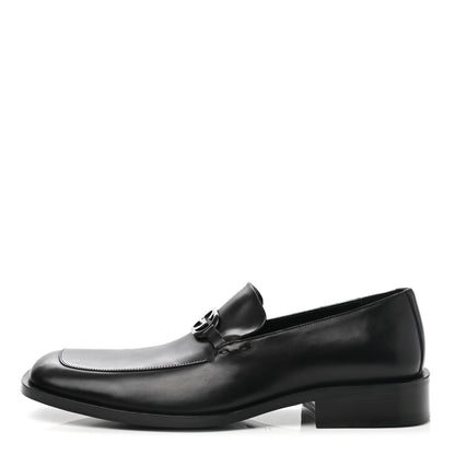 Gucci Calfskin Interlocking G Mens Loafers 10 Black 1 of 8