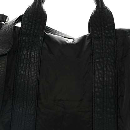 Alexander Wang Nylon Pebbled Lambskin Rocco Nickel Hardware Black 8 of 13