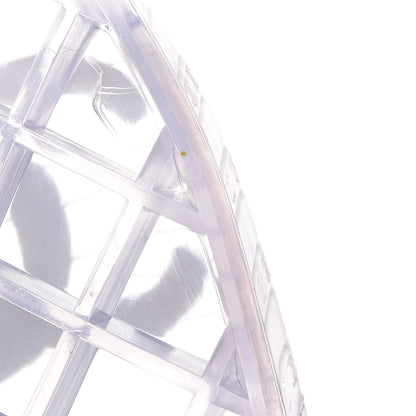 Chanel PVC Transparent CC Flat Slide Sandals 39 White 8 of 9