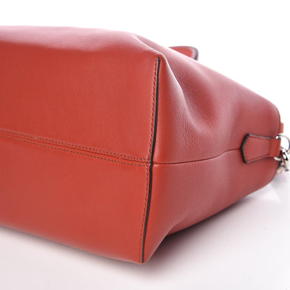 Fendi Vitello Dolce 4 Color Large By The Way Boston Bag Terra di Siena Multicolor 7 of 13