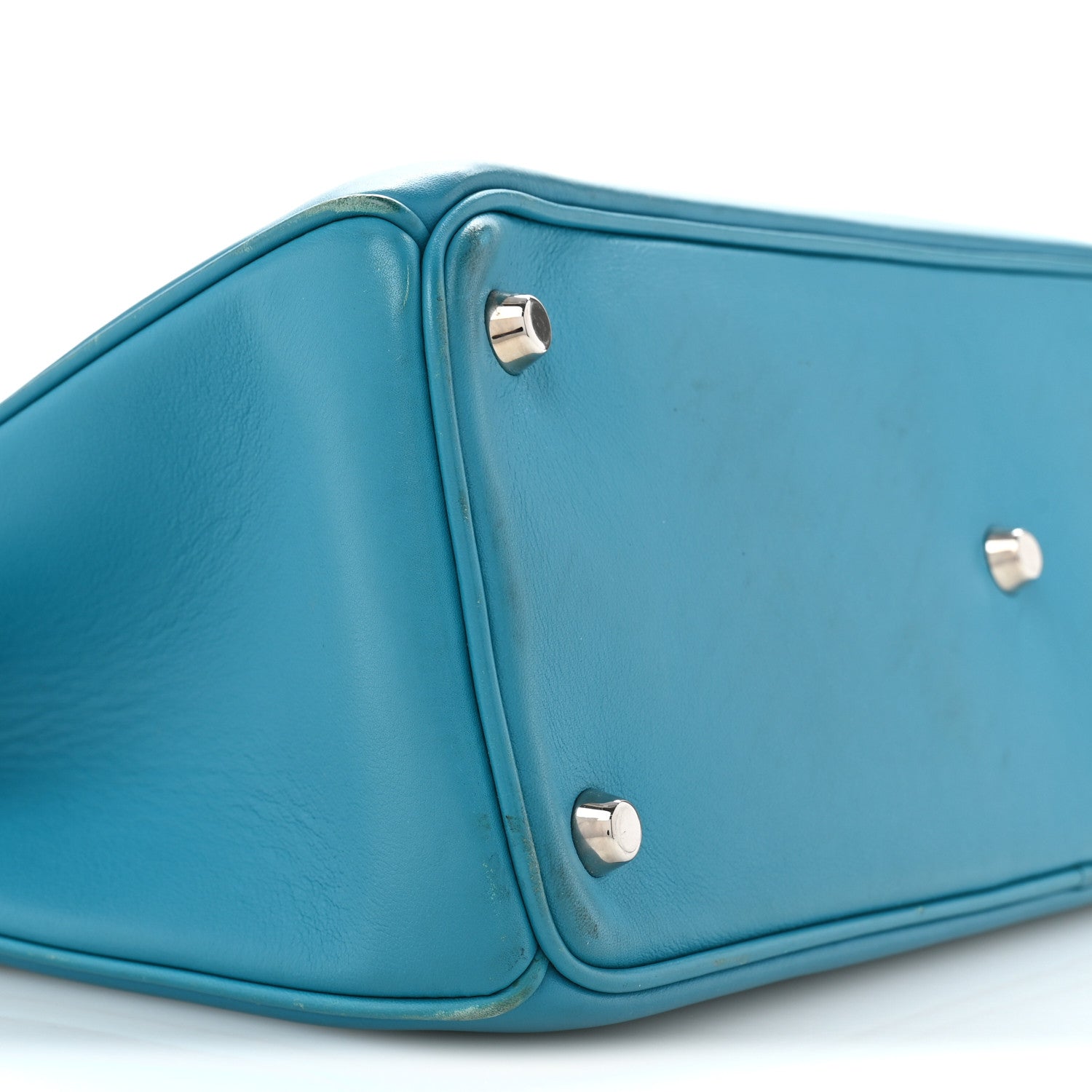 Christian Dior Smooth Calfskin Medium Diorissimo Tote Light Blue 10 of 14